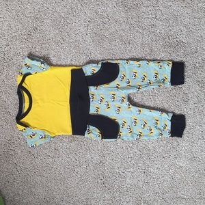 0-3 month panda outfit